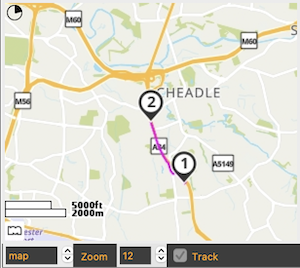online map