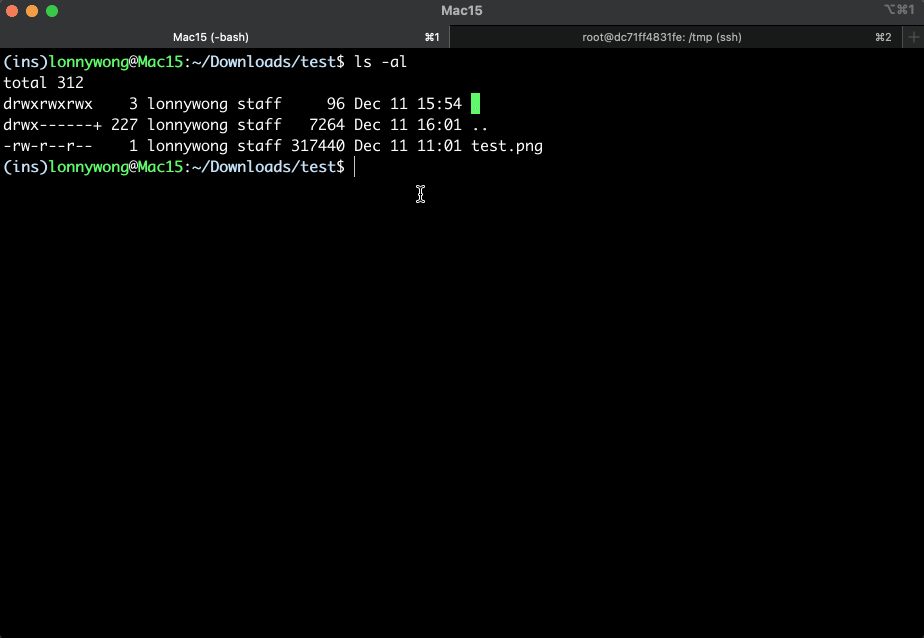 Upload files looks good