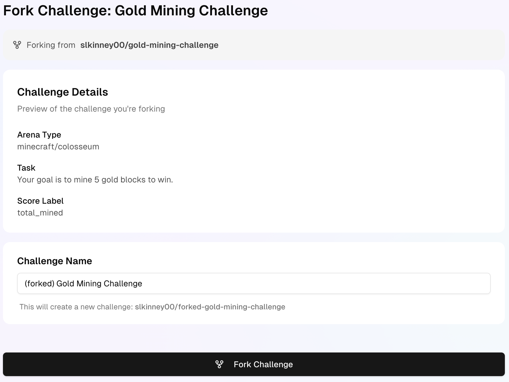 Forking Tutorial Challenge