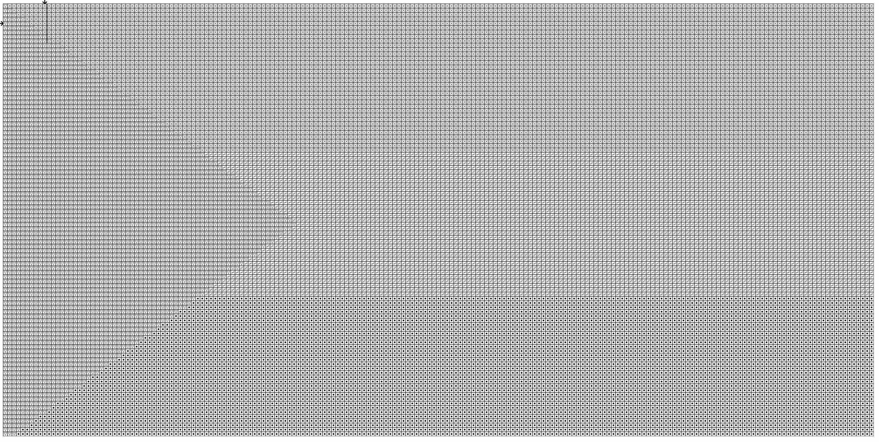 Black White with Symbols