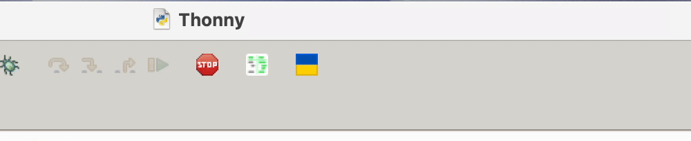 Generating the pseudocode from the toolbar