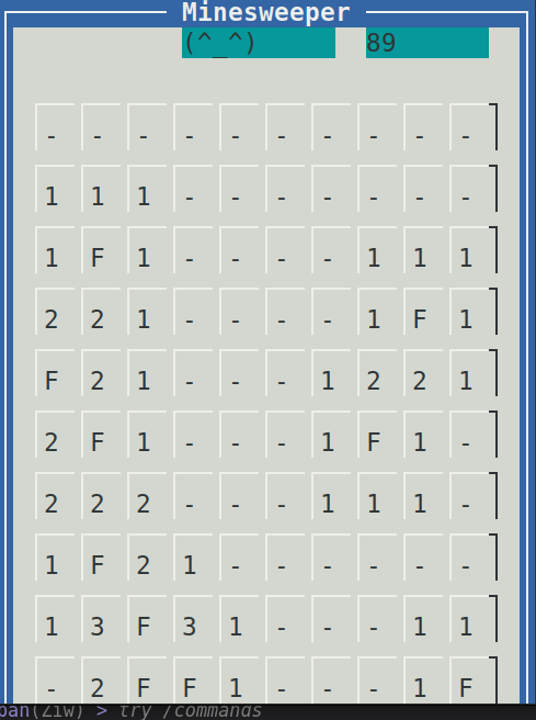 minesweeper