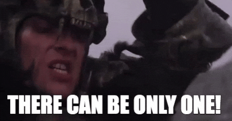 there can only be one