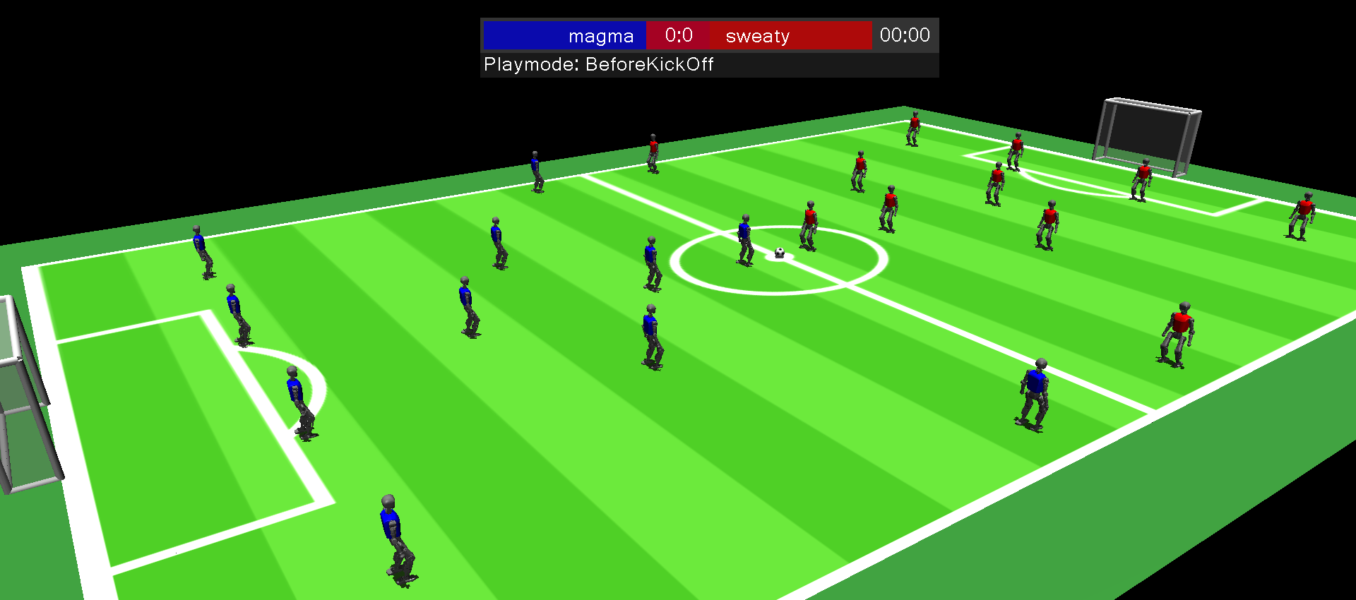 Soccer Simulation Screenshot
