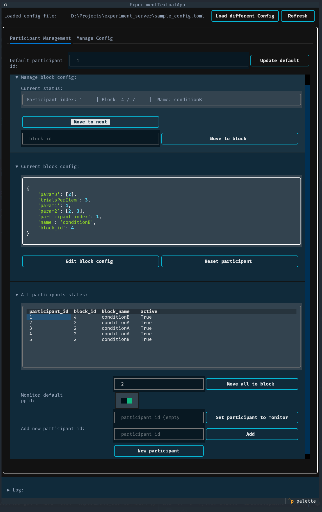 web UI screenshot 1