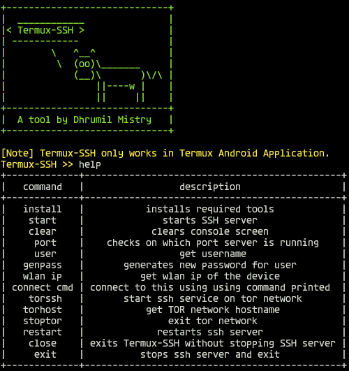 Termux-SSH