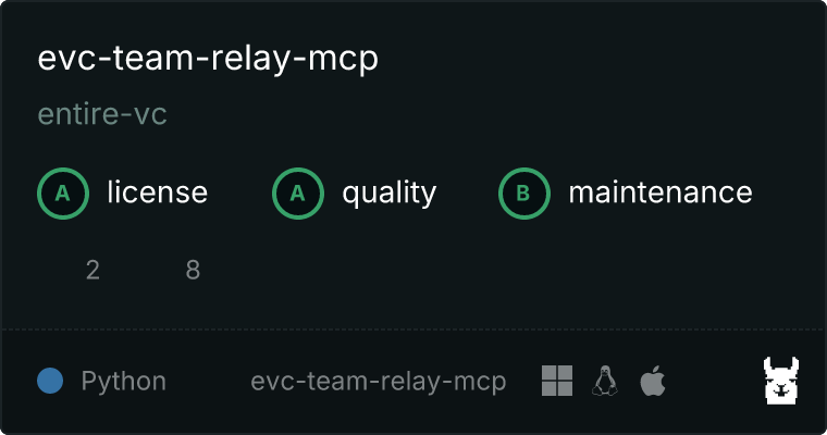 evc-team-relay-mcp MCP server