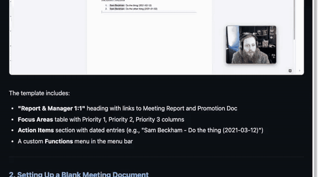 vidwise demo: GitLab Meeting Utils walkthrough