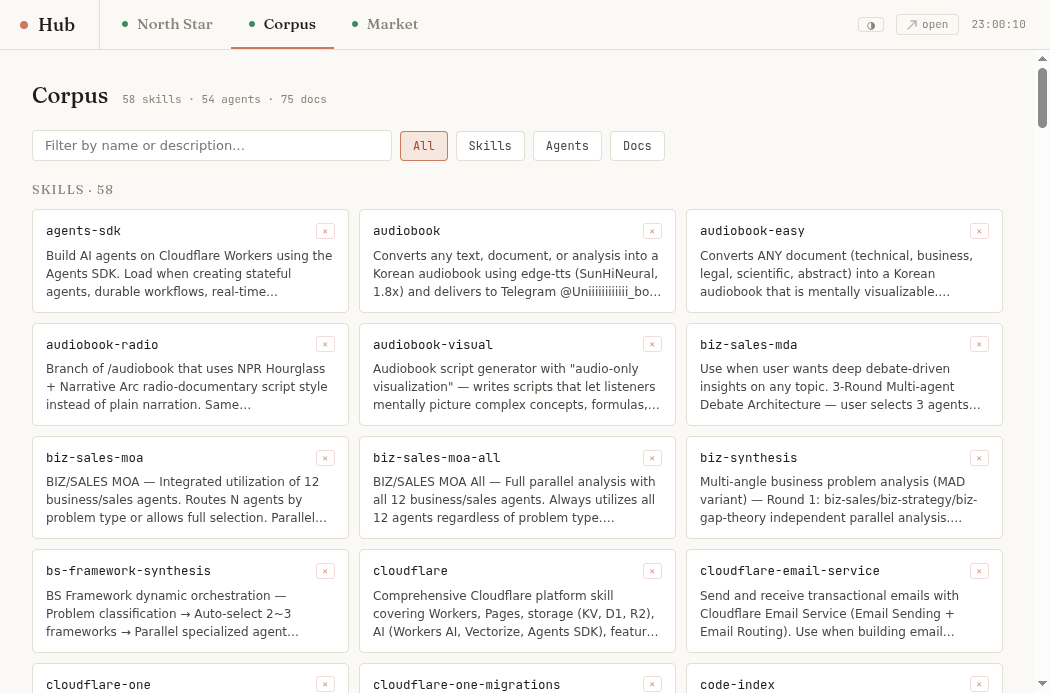 Corpus browser