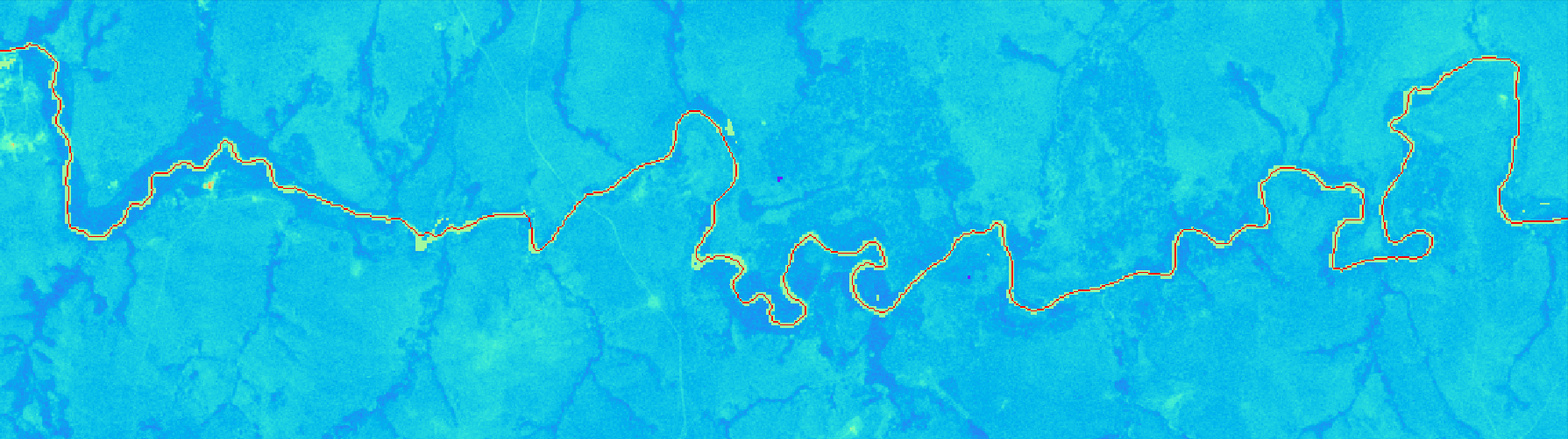 Example river trace