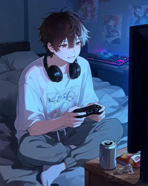 late-night gaming