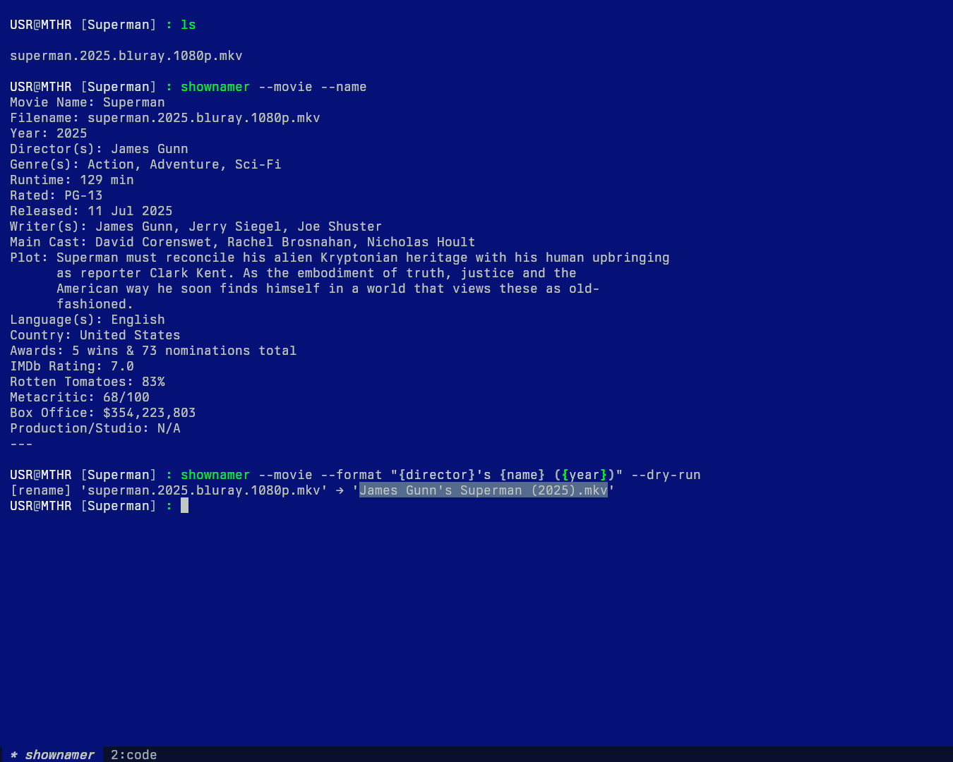 Rename Files in Custom Formats
