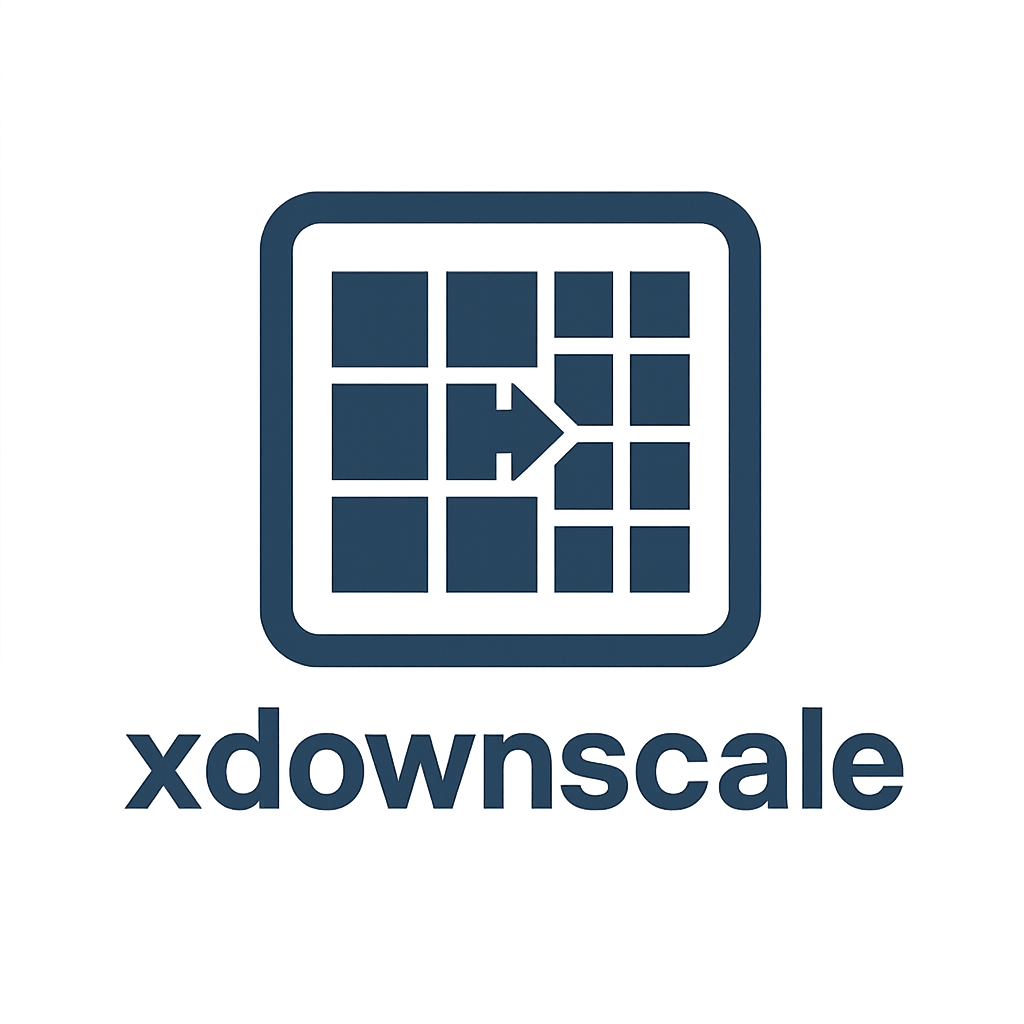 xdownscale logo