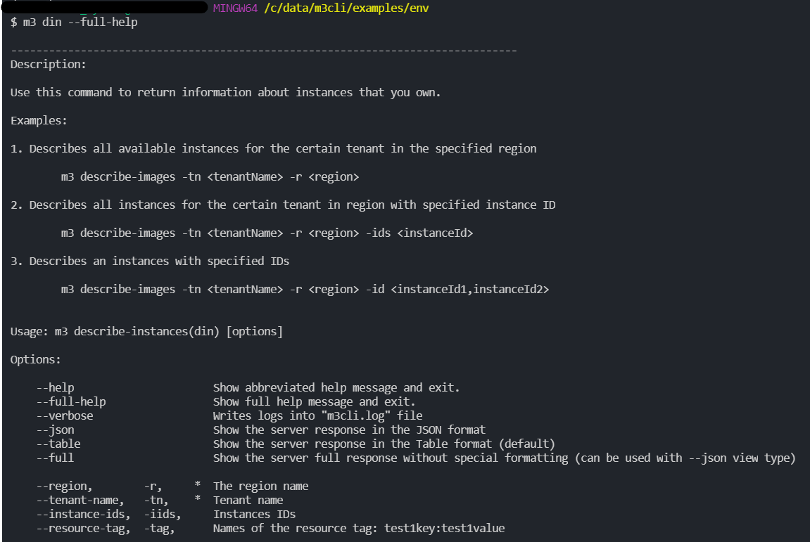 m3cli sequence diagram