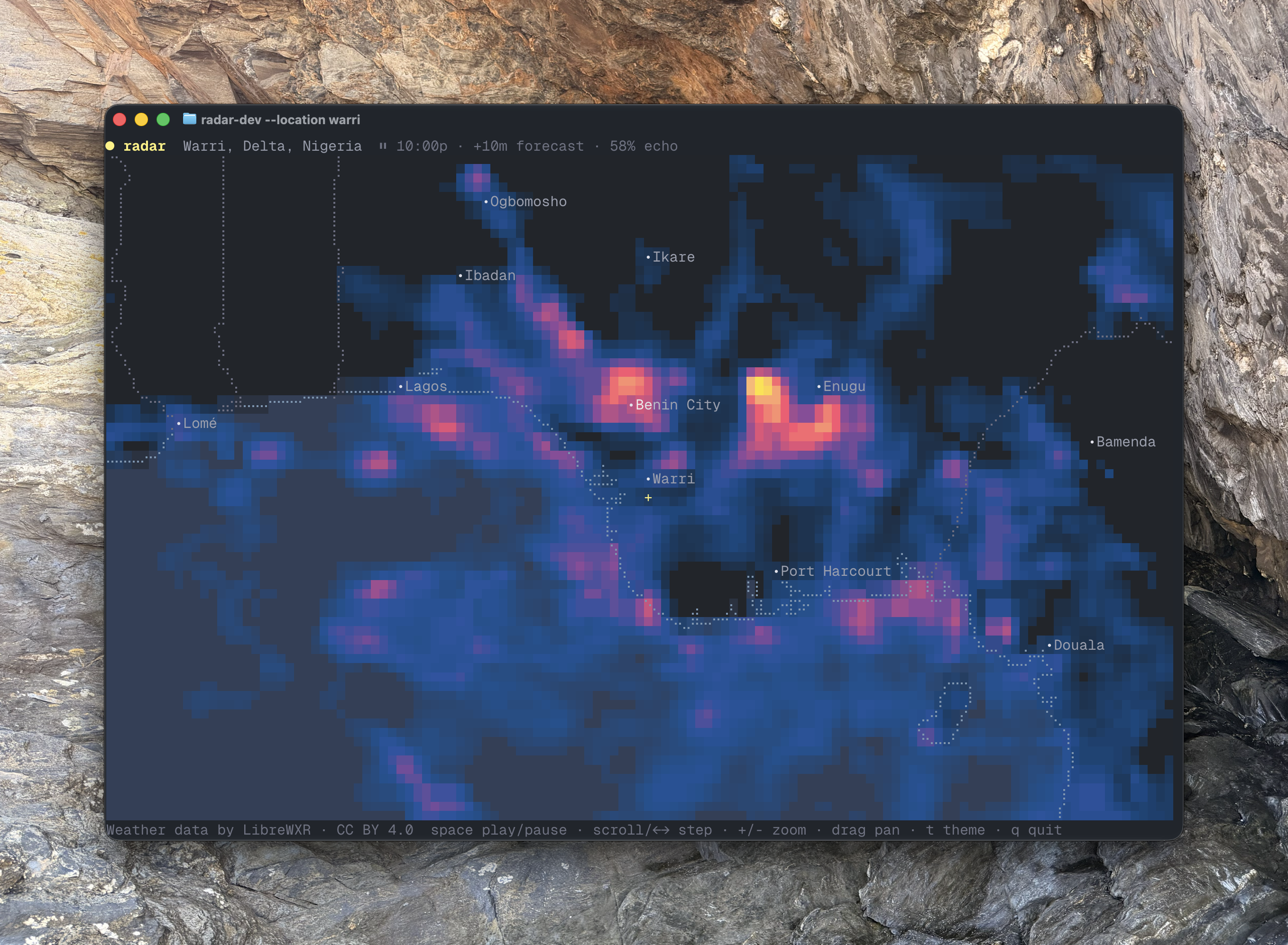 radar — Warri, Nigeria