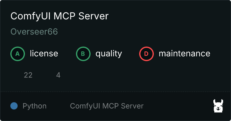 ComfyUI Server MCP server