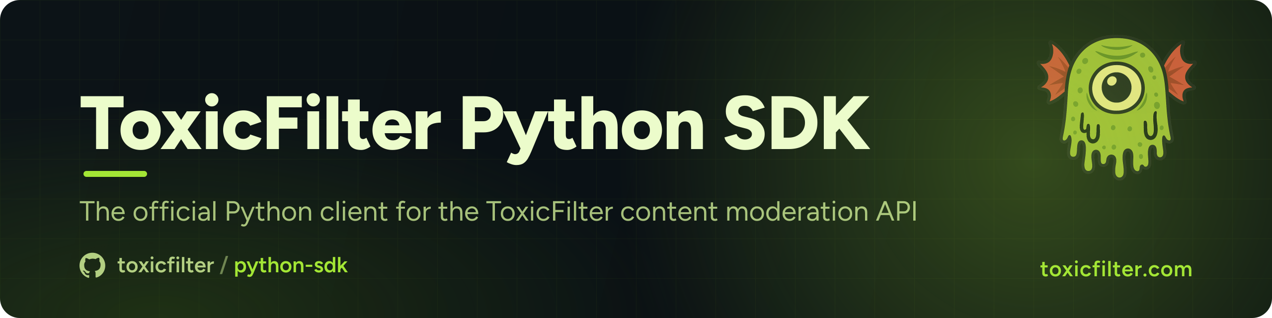 ToxicFilter Python SDK