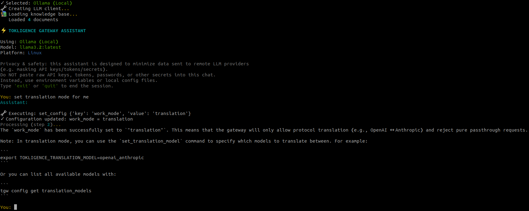 TGW Chat Assistant