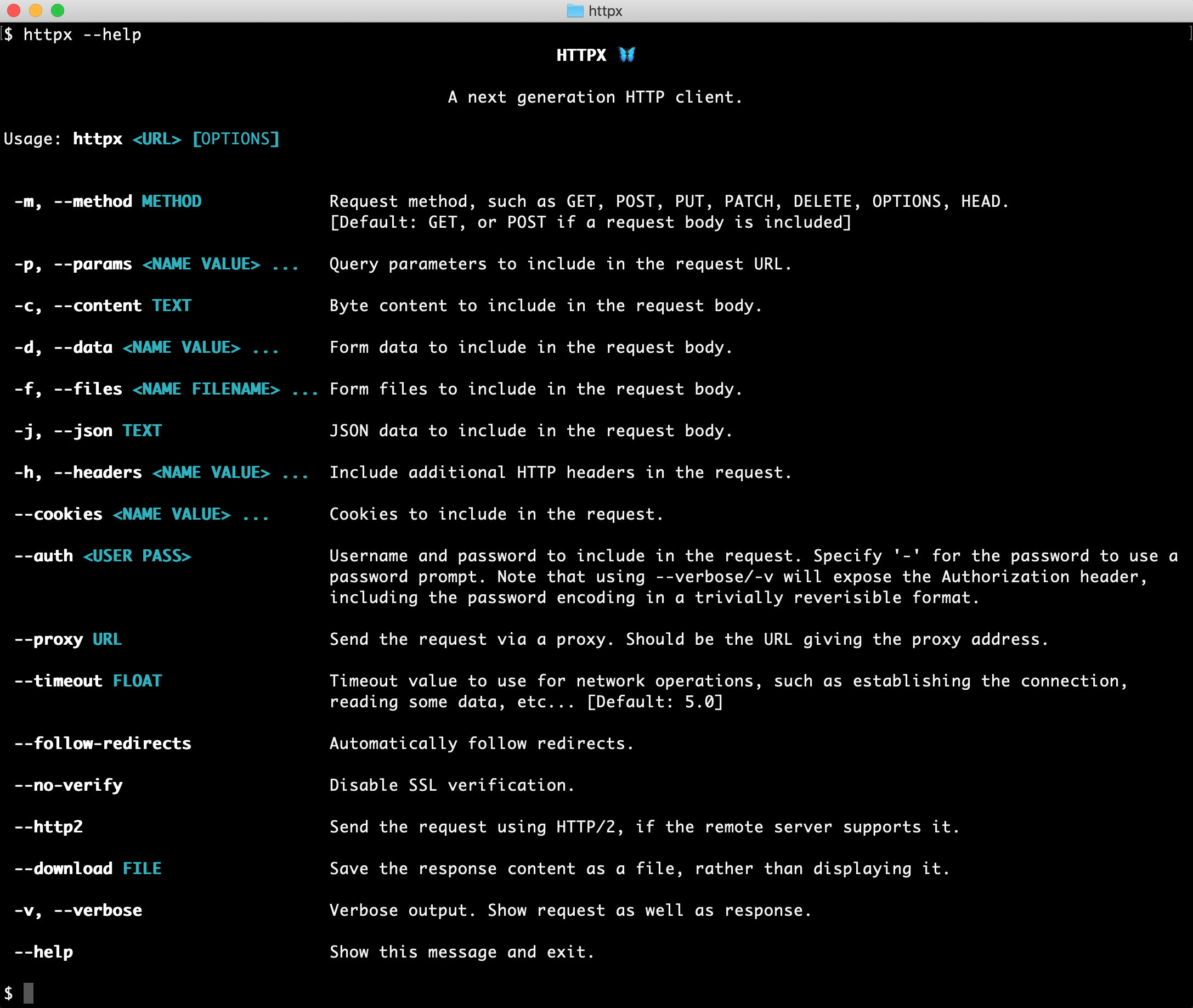 httpx2 --help
