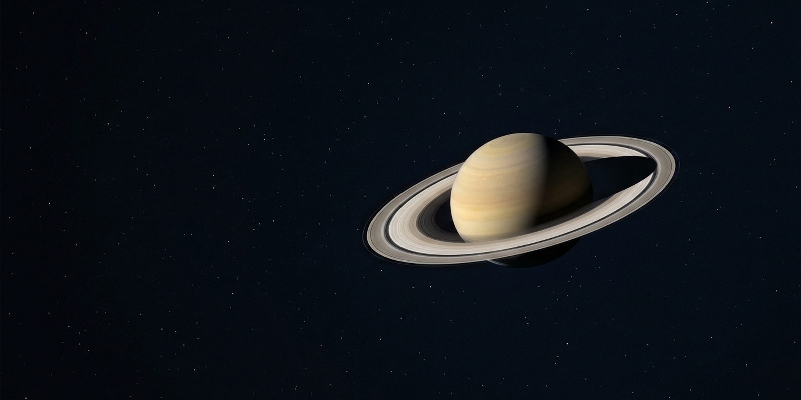 SmartDrive-OS — Saturn and its orderly rings in deep space