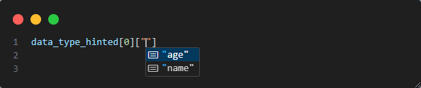 After executing the code