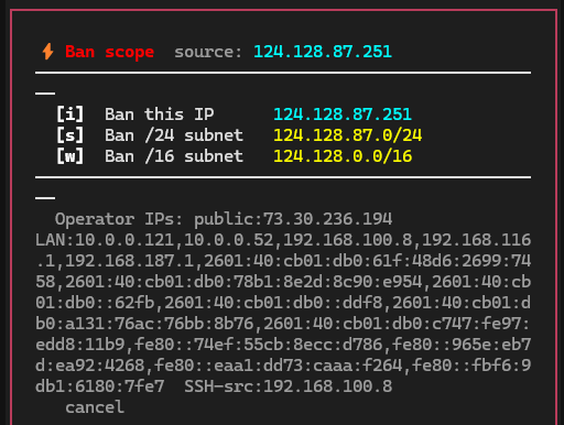 Ban IP