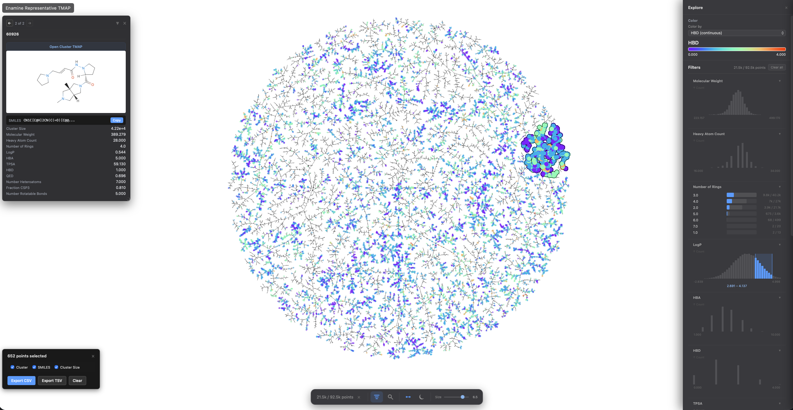 Interactive HTML features
