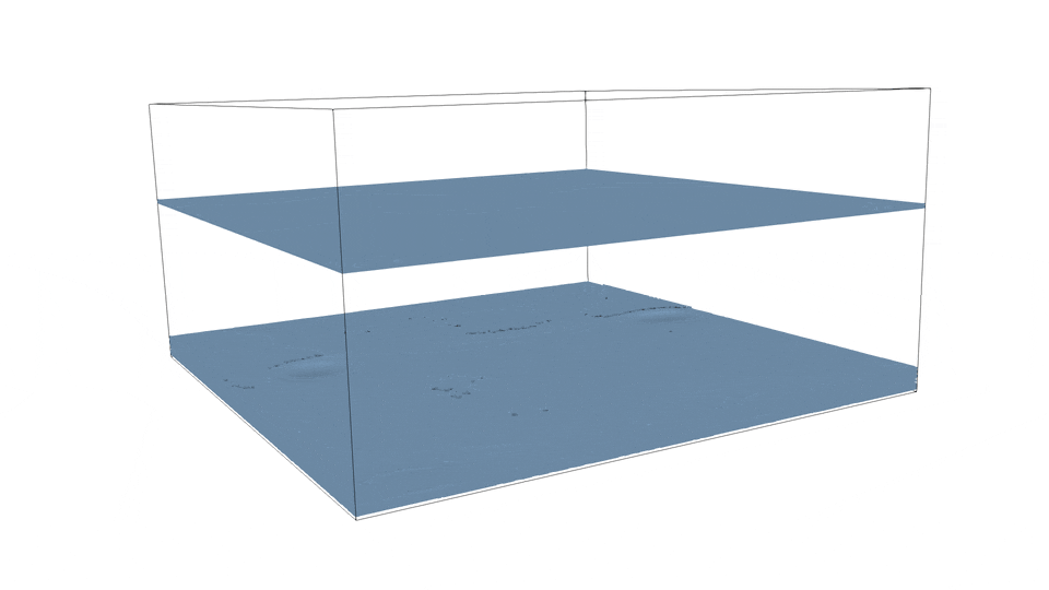 Two-dimensional pool boiling