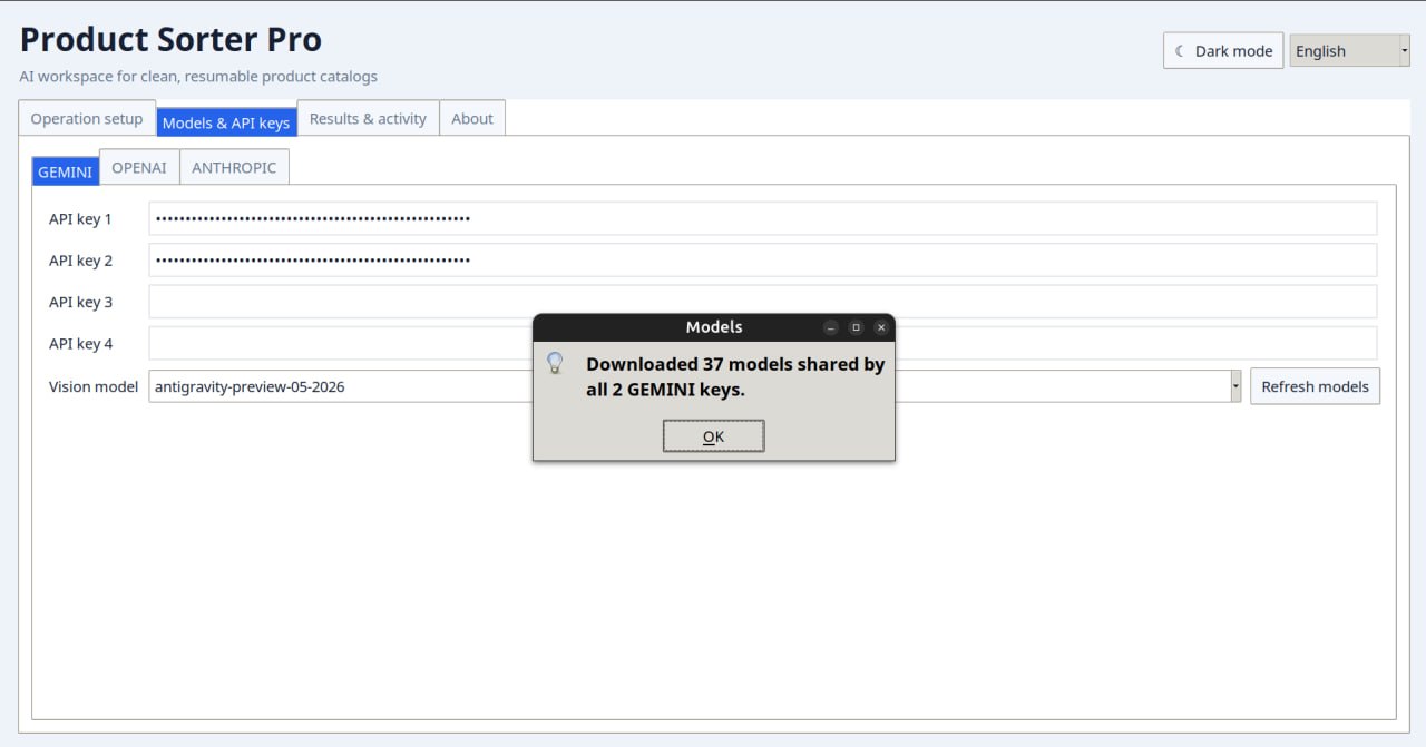 Shared model confirmation