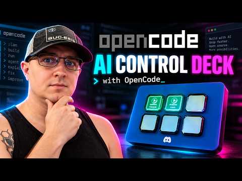 Watch Ryan’s OpenCode and Stream Deck hardware demonstration on YouTube