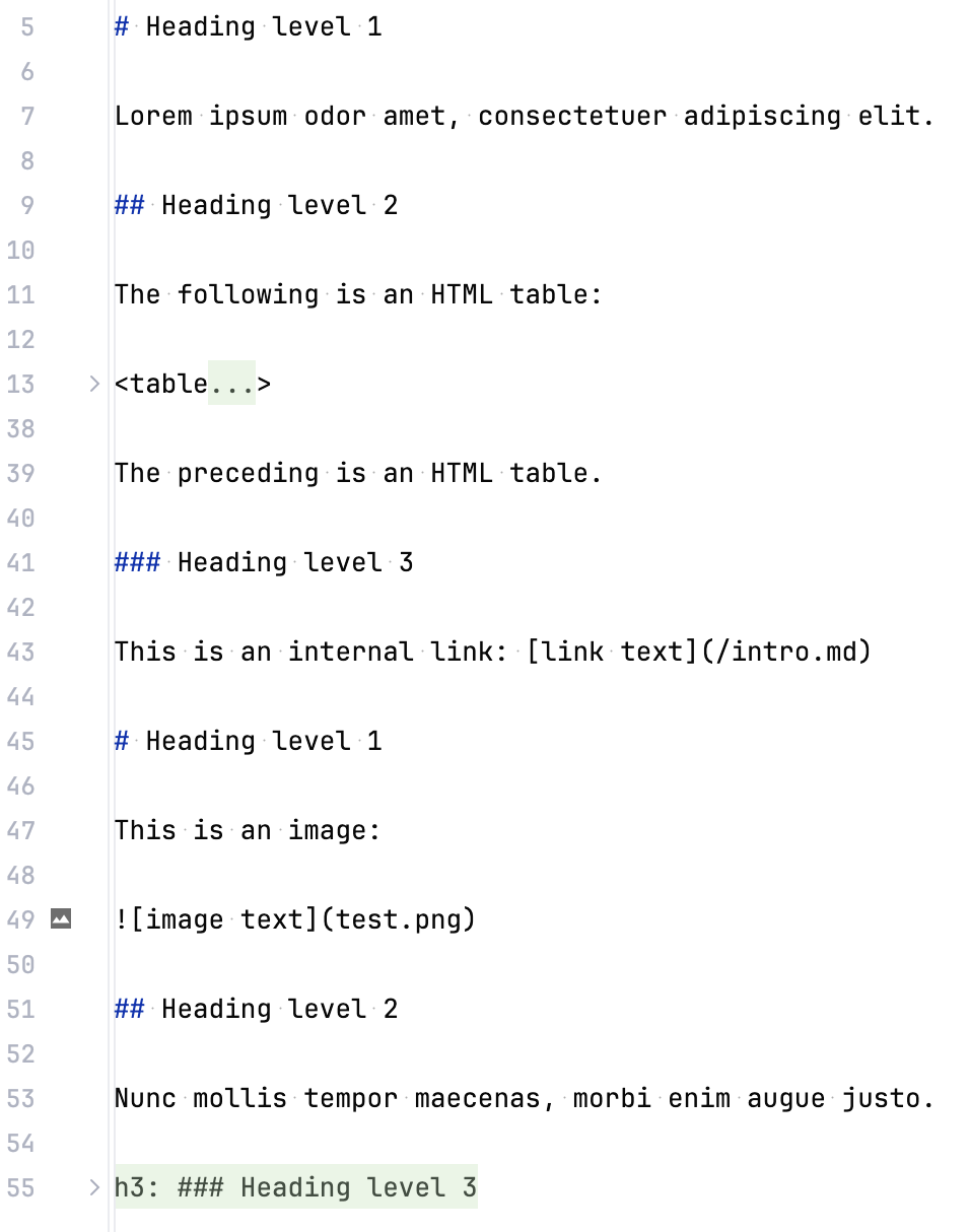 Input (TOC)