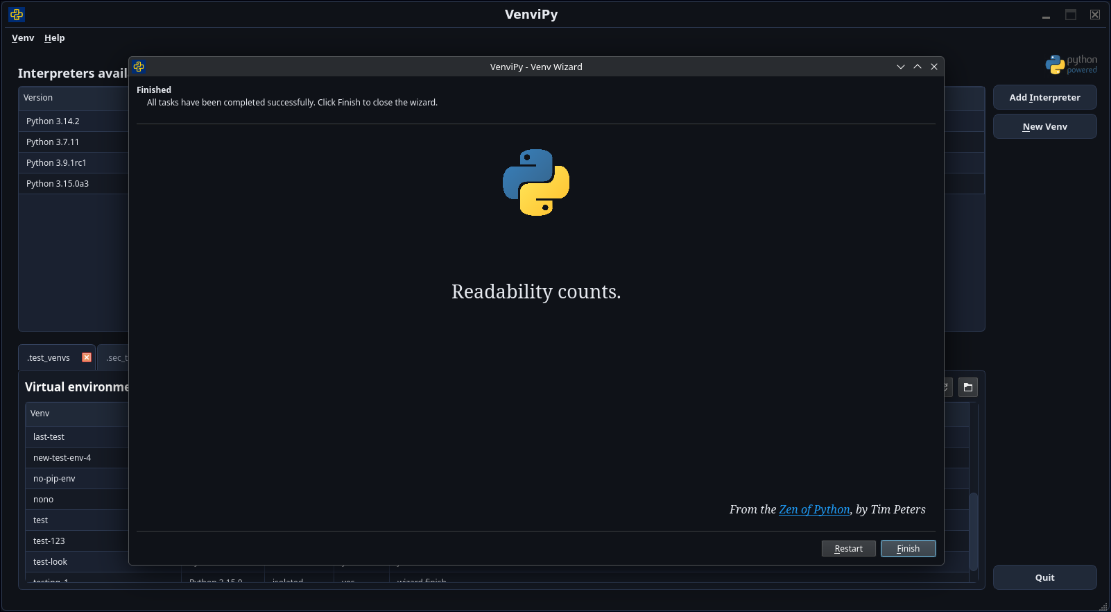 Package installer screenshot 2