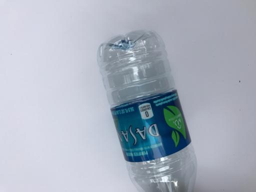 TrashNet verification photograph of a plastic bottle
