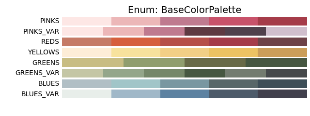 Base Color Palette