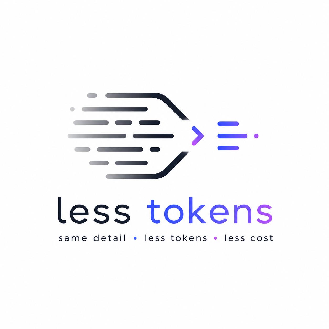 less-tokens logo
