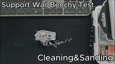 Reseating a Benchy that came off the plate