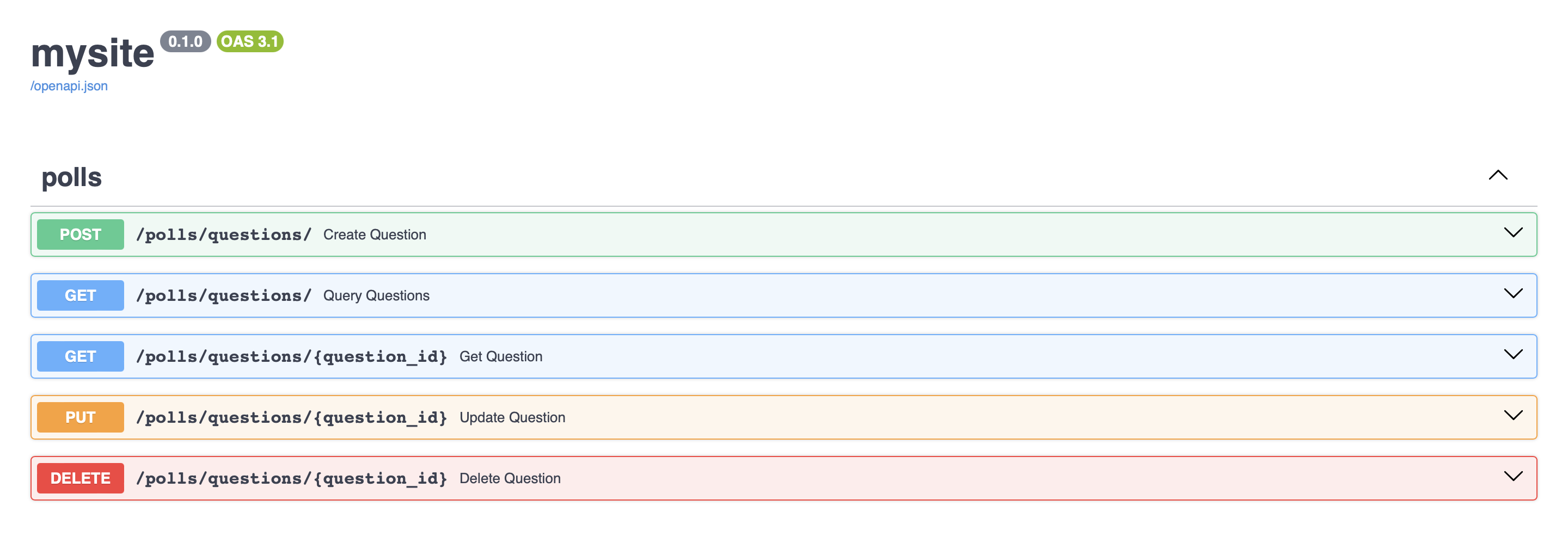 API Documentation