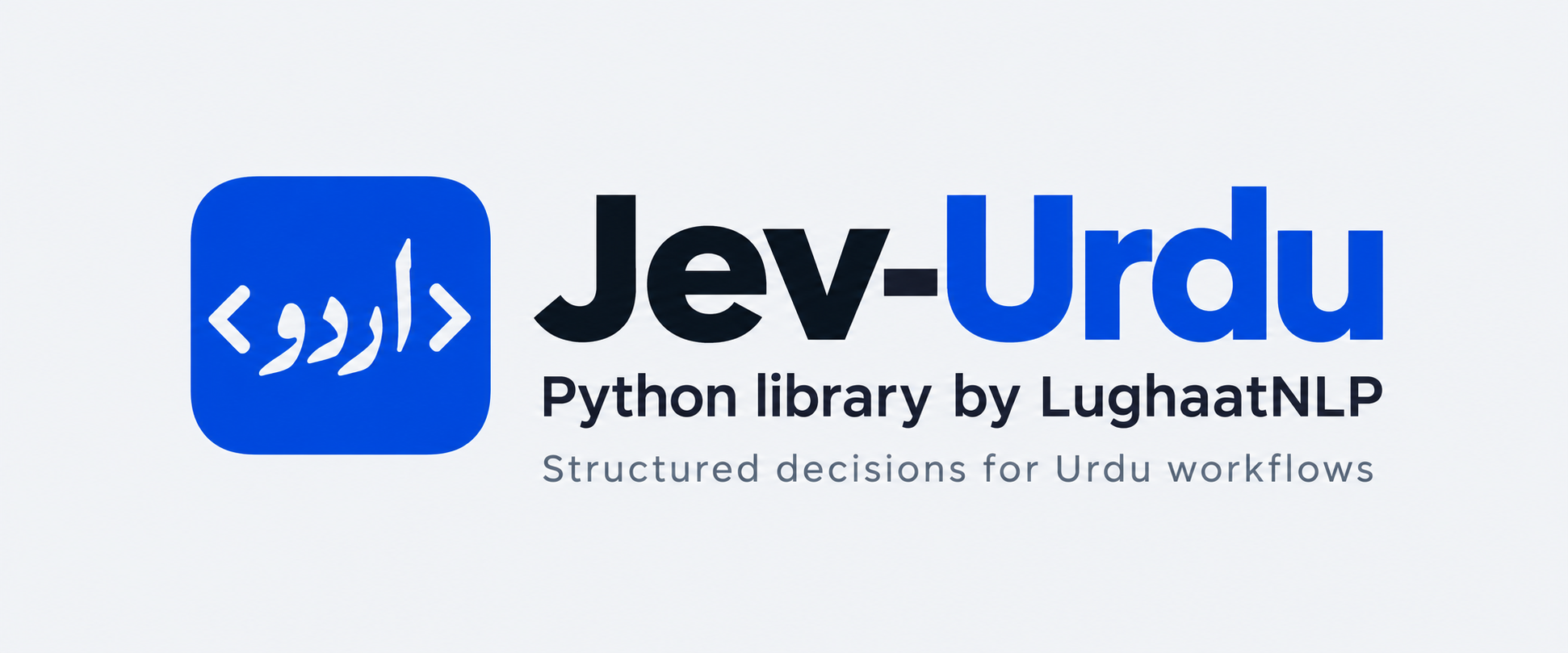 Jev-Urdu — Python library by LughaatNLP