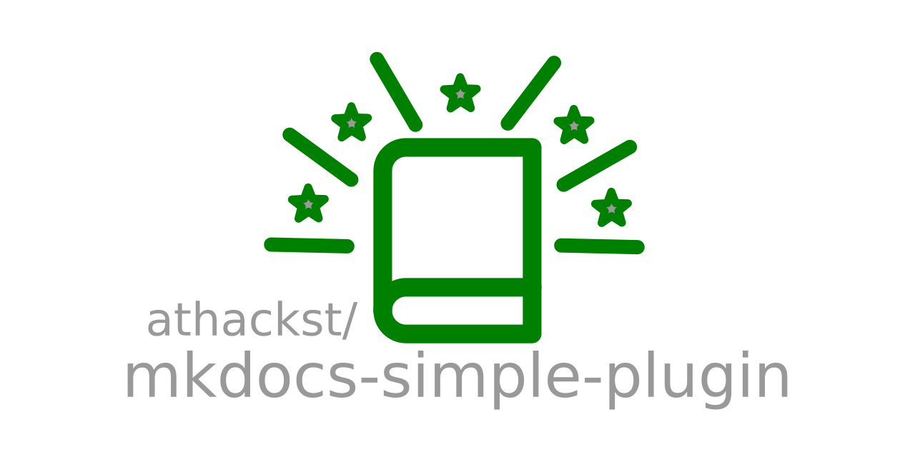 mkdocs-simple-plugin