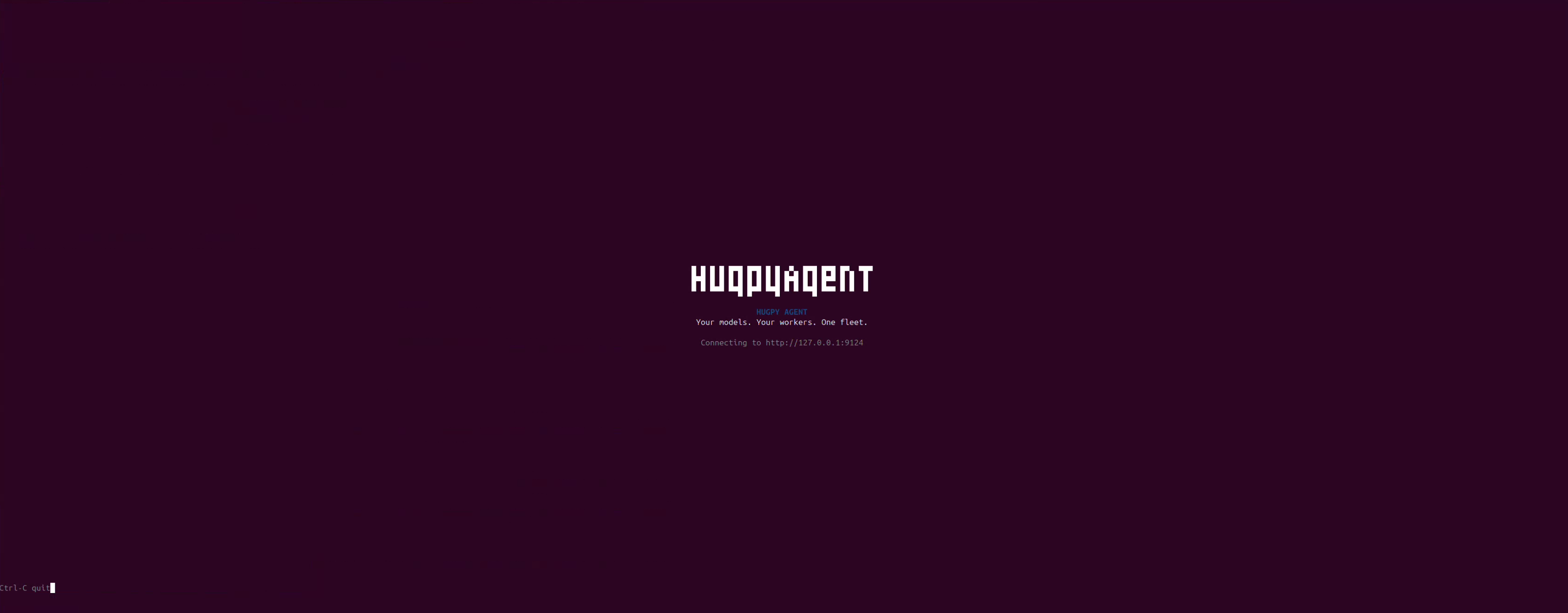 Agent startup
