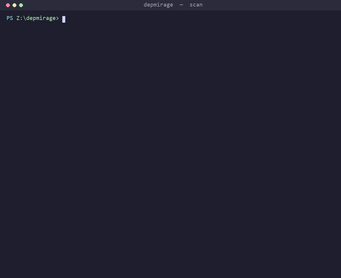 depmirage demo