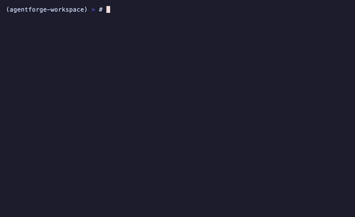 Scaffold a complete agent project, run the full loop offline with budget and tracing wired in, then swap the vendor or the reasoning loop by editing one line of YAML — the agent code never changes