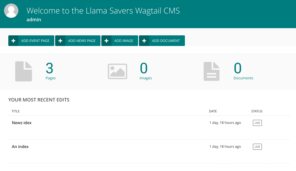 Quick Create Panel example