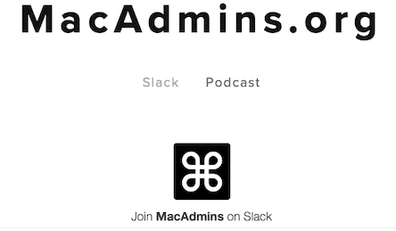 MacAdmin's Slack Logo