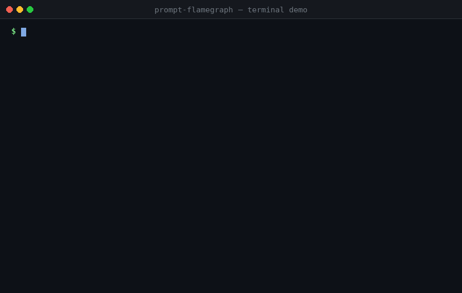 Terminal demo