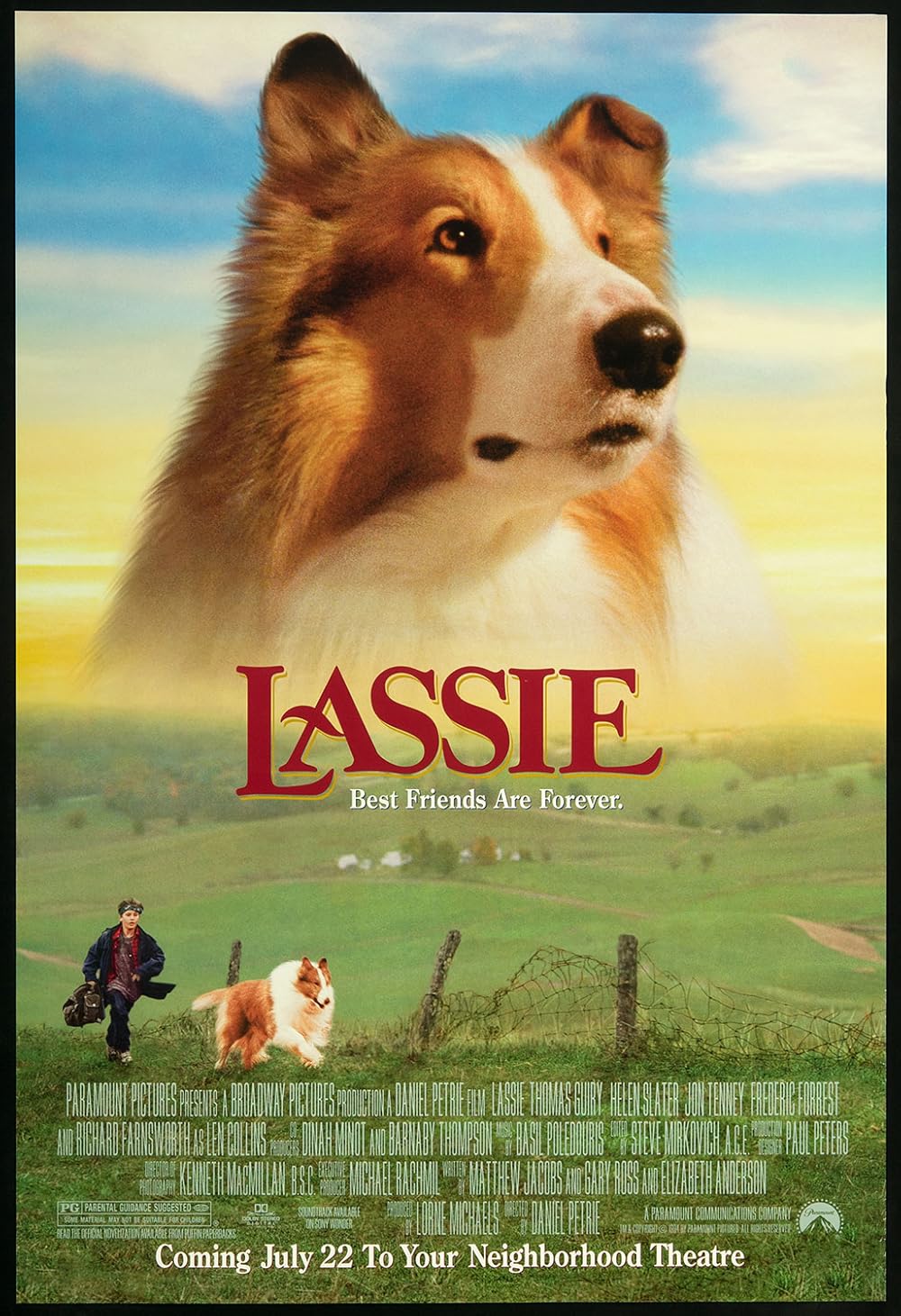 Inspiration for Package, Lassie Movie