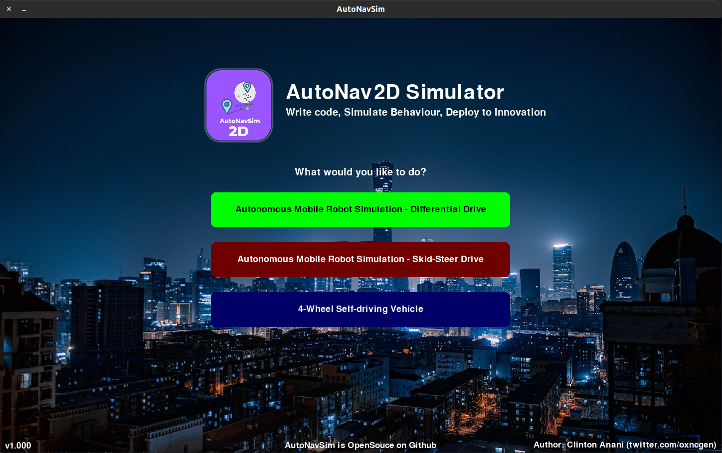 AutoNavSim2D