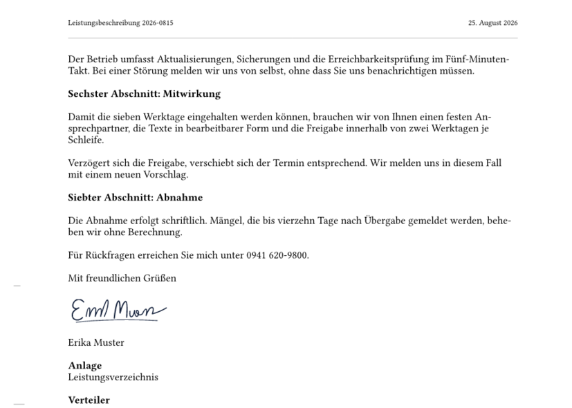 Folgeseiten