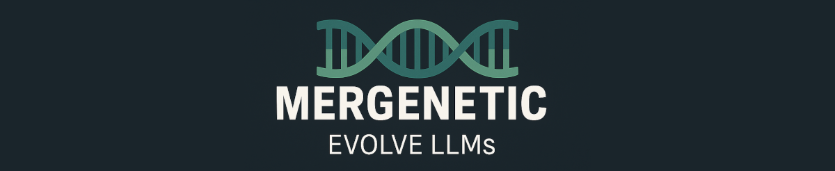 mergenetic - evolve LLMs