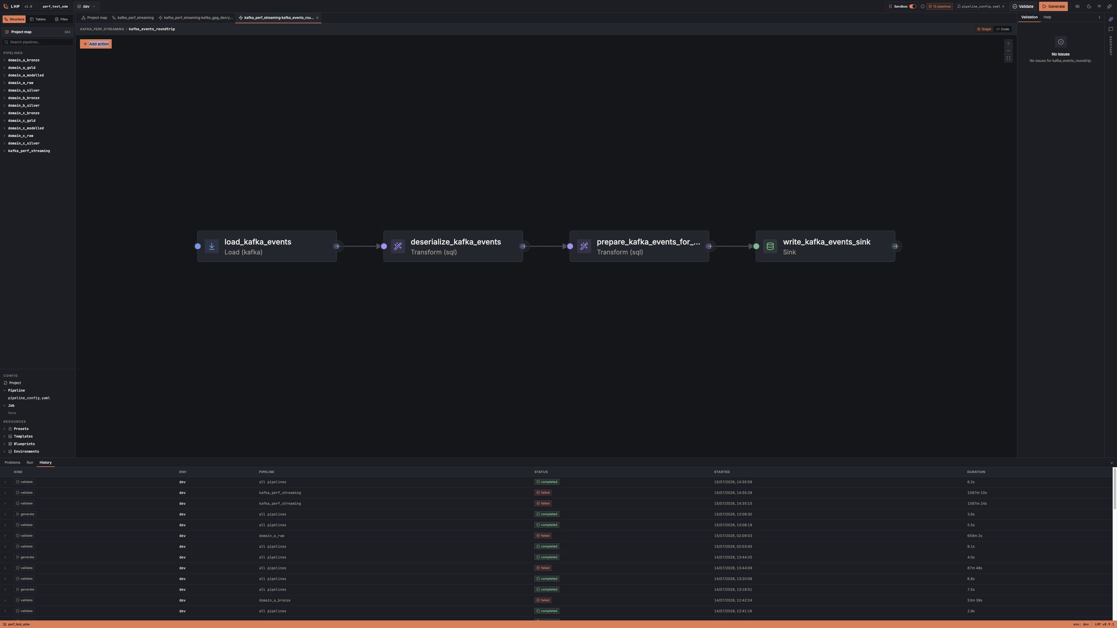 LakehousePlumber Web IDE